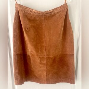 Pelle Suede Pencil Skirt
